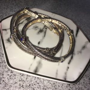 Silver Bracelet Trio